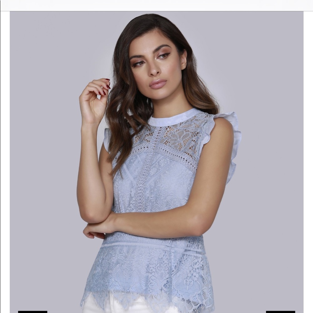 DOLCE CABO  Lace Blouse
